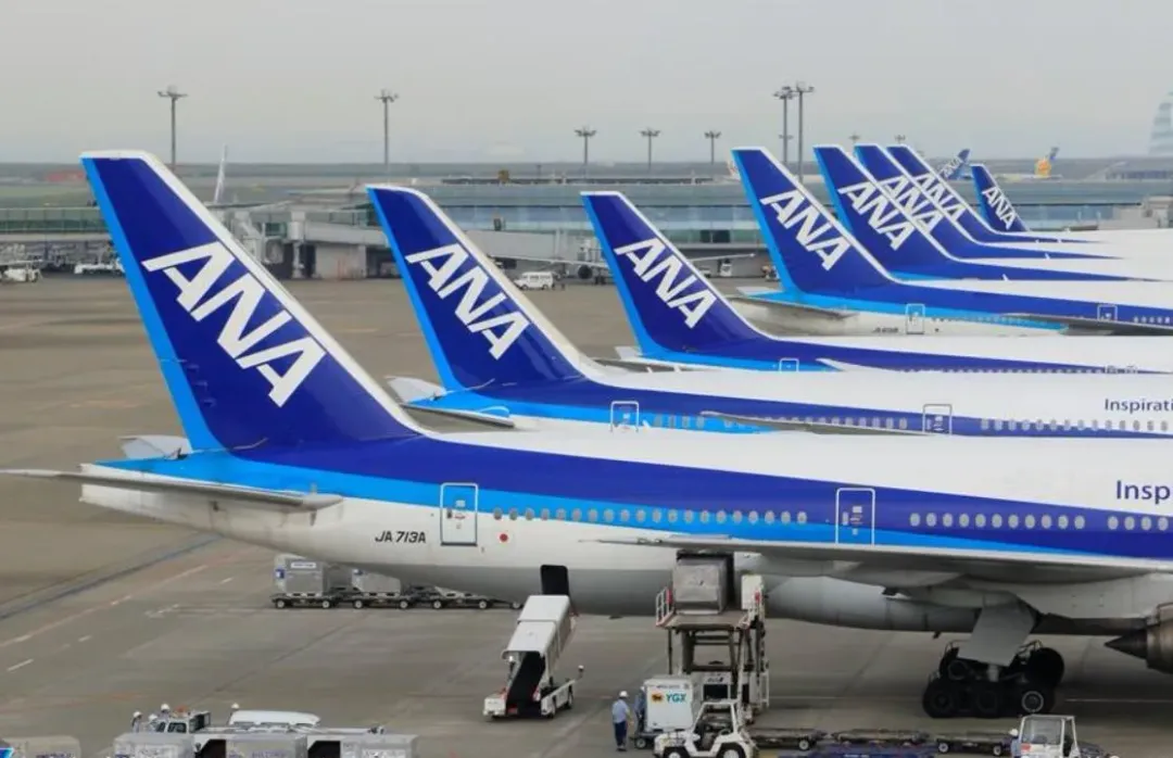 全日空班機。非事發航班。（圖/翻攝全日空臉書）