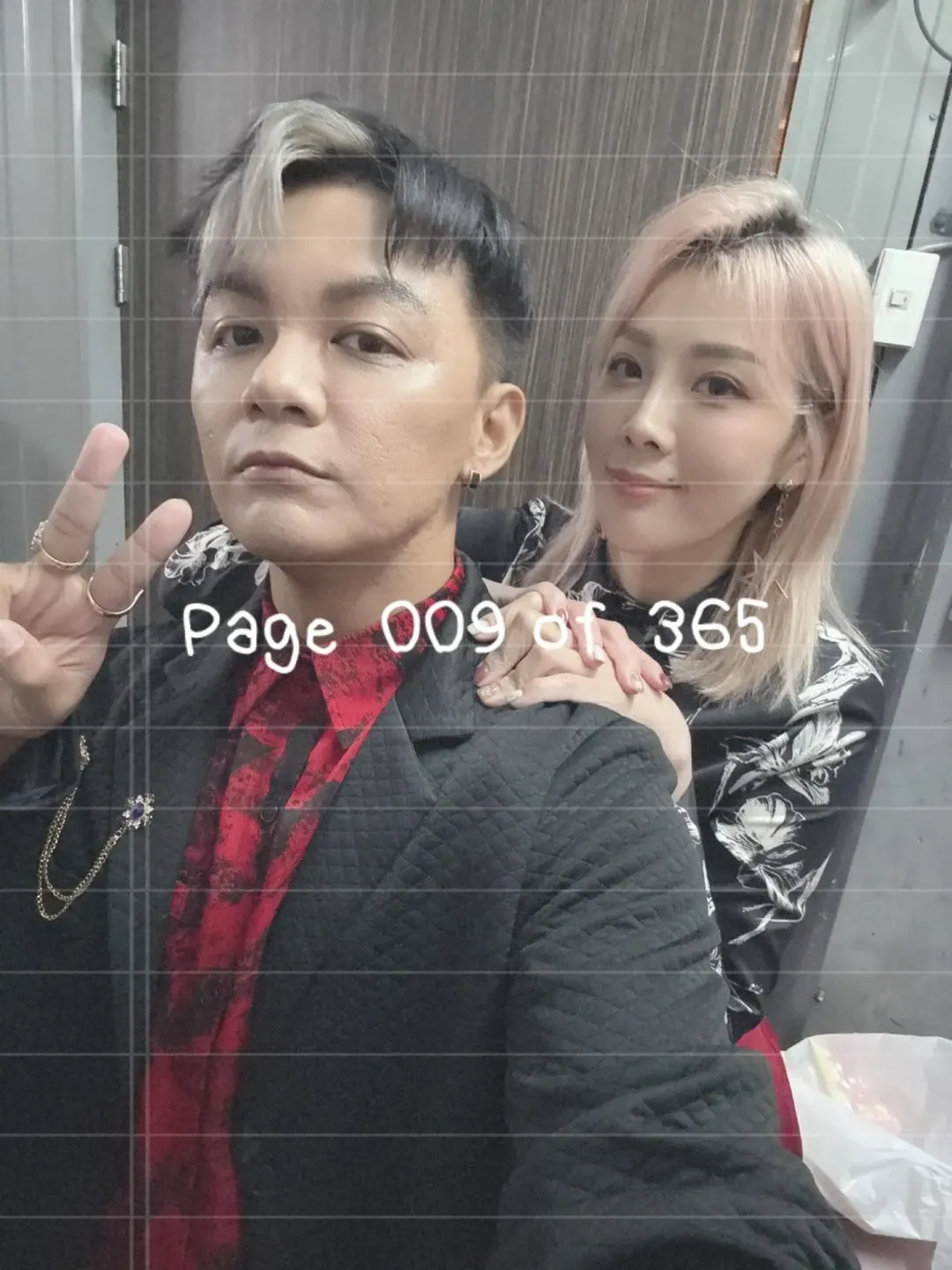 曾瑋中與郭婷筠年前尾牙接到手軟。（圖／翻攝曾瑋中Threads）
