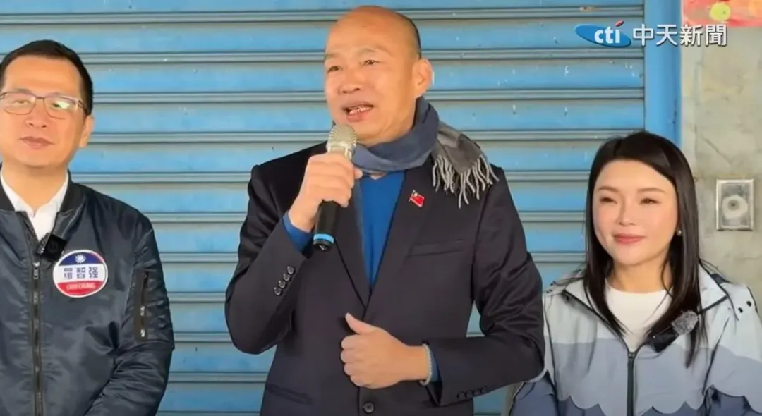 立法院長韓國瑜自曝曾虧柯建銘「你告別式我會參加」。(圖/中天新聞)