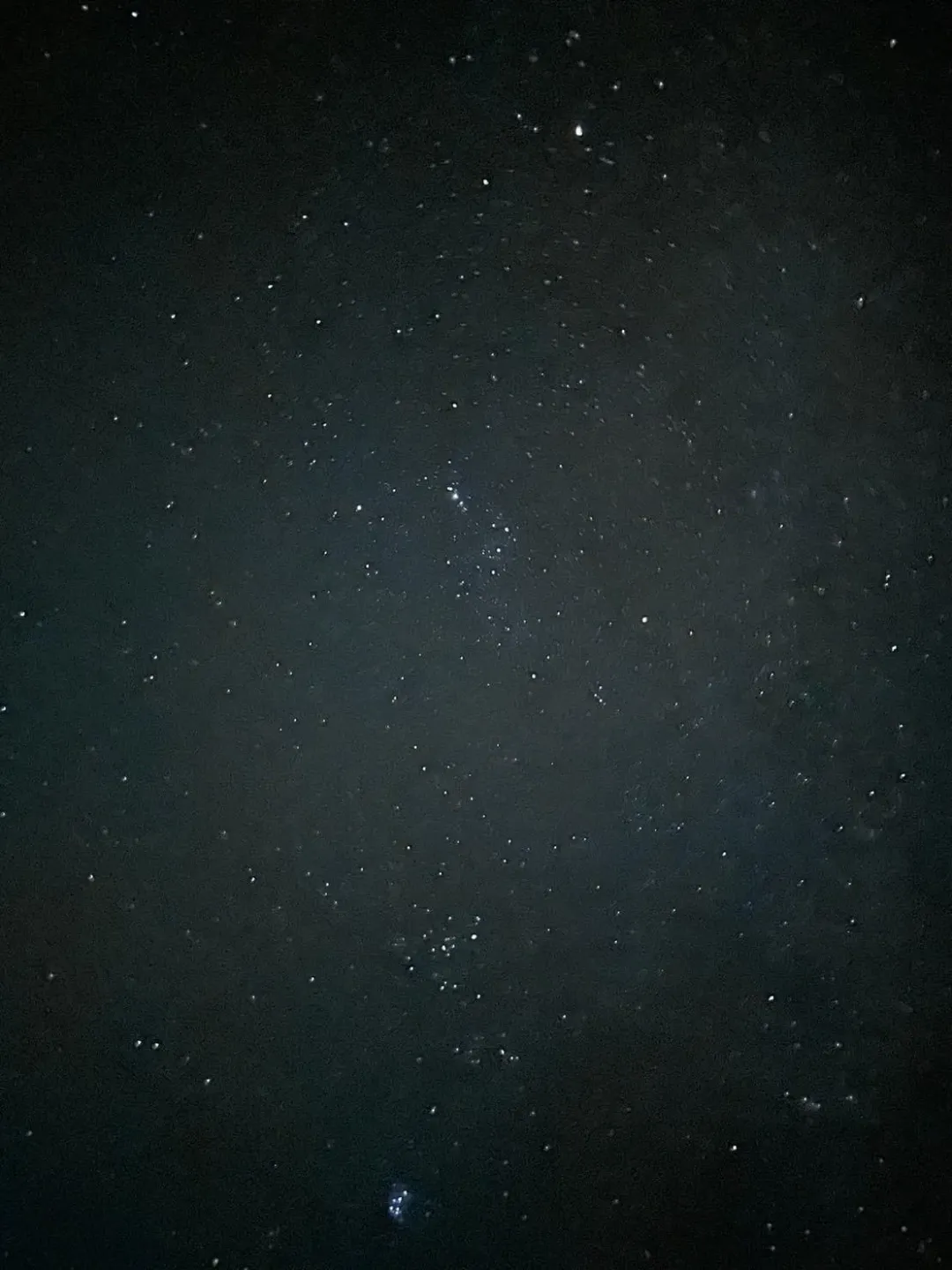 白蘭部落美麗的星空。（圖/鄭緯浩攝）