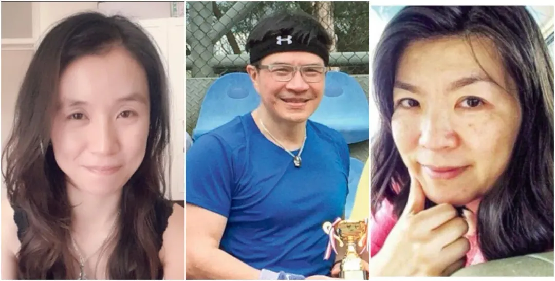 許金山稱情婦李泳怡（左）與妻子黃秀芬（右）關係融洽。（圖／翻攝香港01）