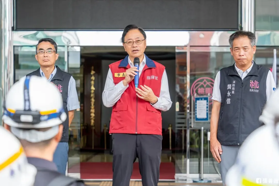 國民黨籍現任桃園市長張善政。(圖取自張善政臉書)