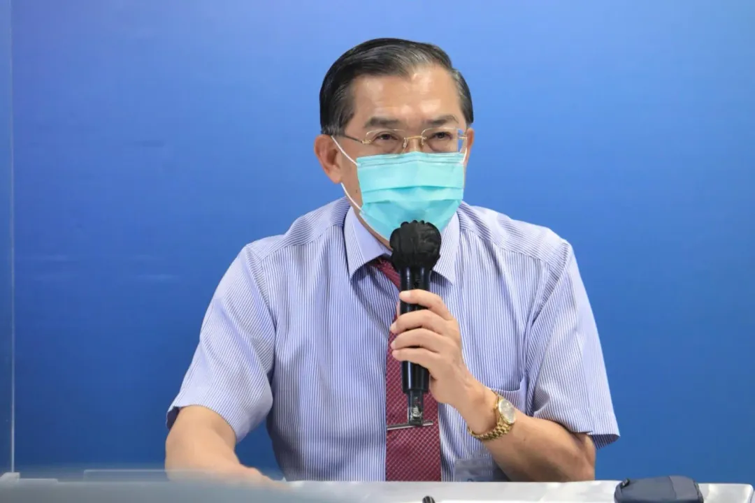 中國醫學大學附設醫院感染管制中心副院長黃高彬。（圖／台中市政府）