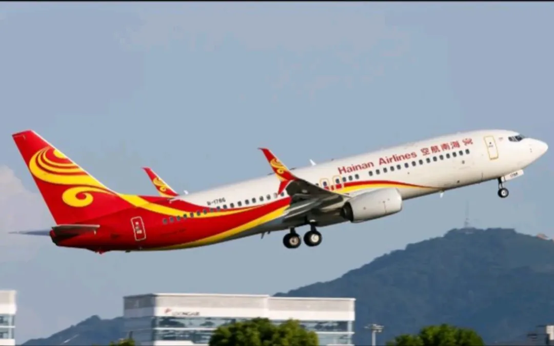 海南航空一架波音737客機因發動機參數異常備降南昌。 （示意圖／翻攝百度）