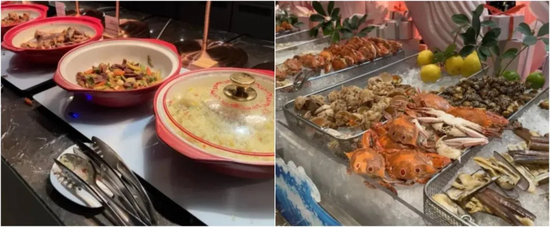 深圳五星酒店推出自助餐「剩菜盲盒」餐券引發瘋搶。（圖／翻攝微博）
