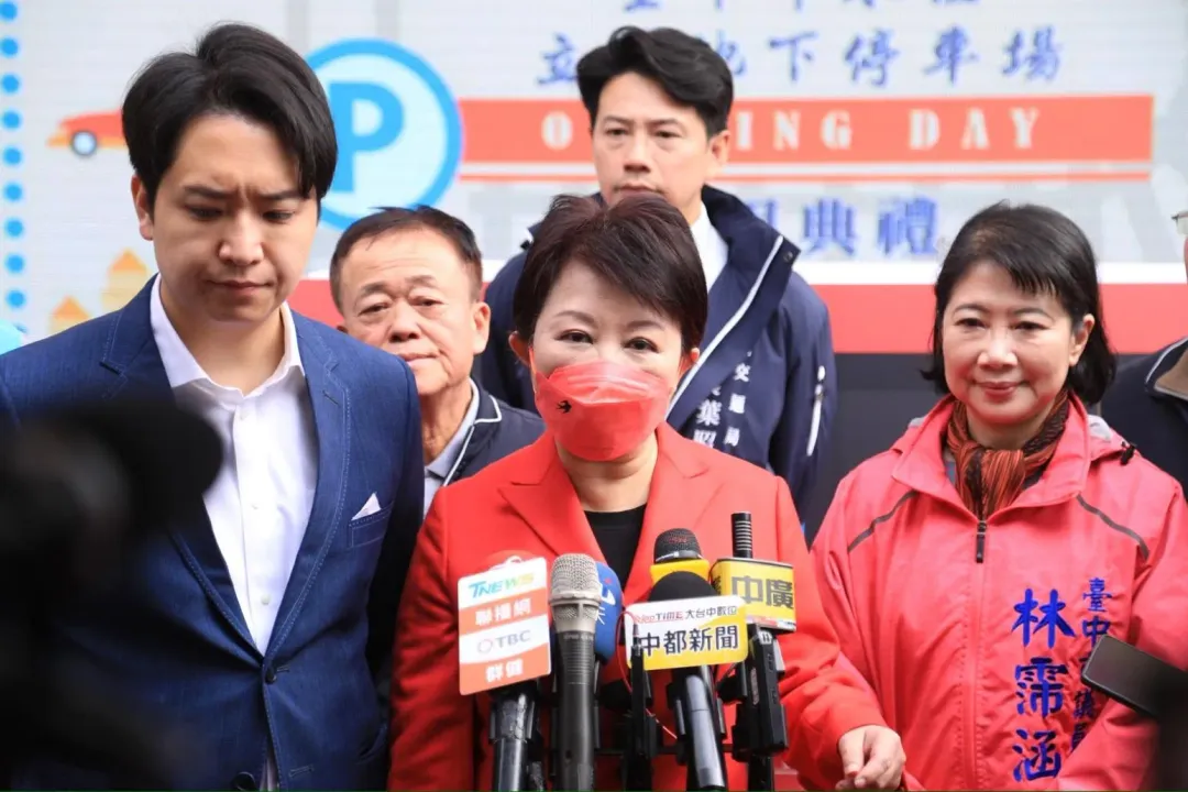 盧秀燕受訪。(圖/台中市府提供)