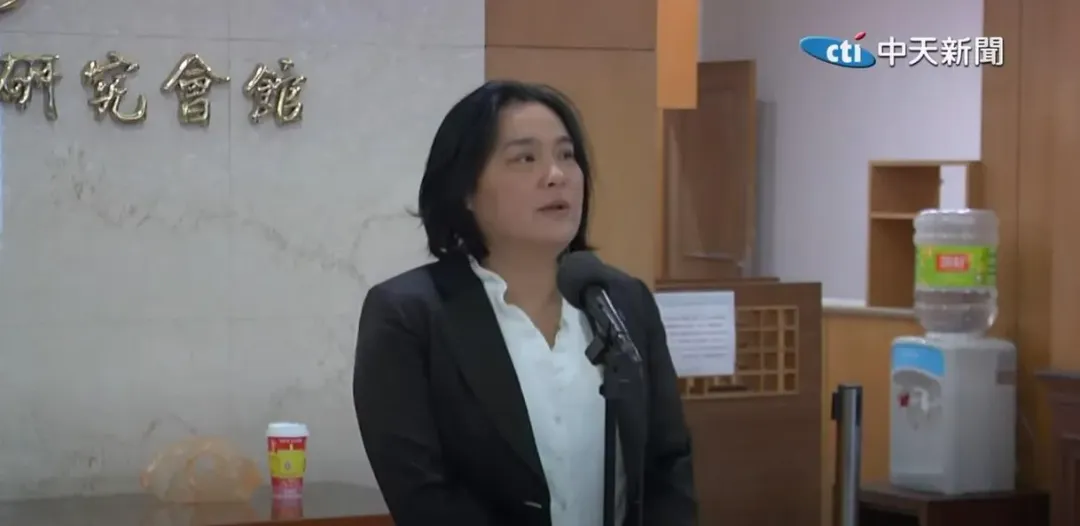 國民黨金門縣立委陳玉珍。(圖/中天新聞)