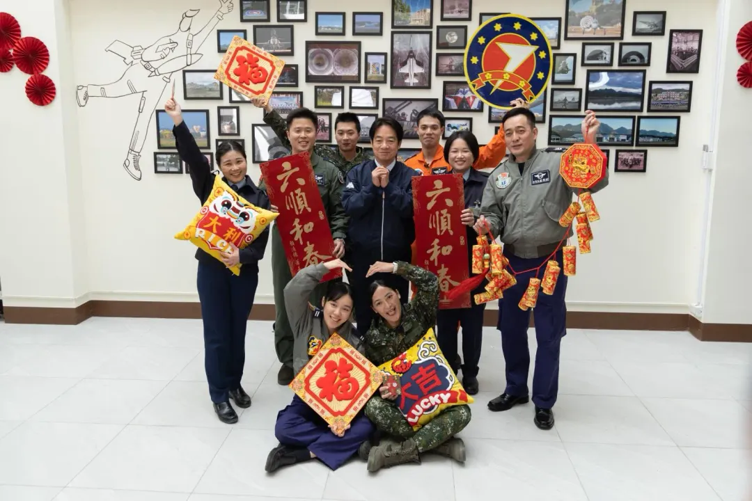 賴清德錄製莒光日影片。(圖/總統府)