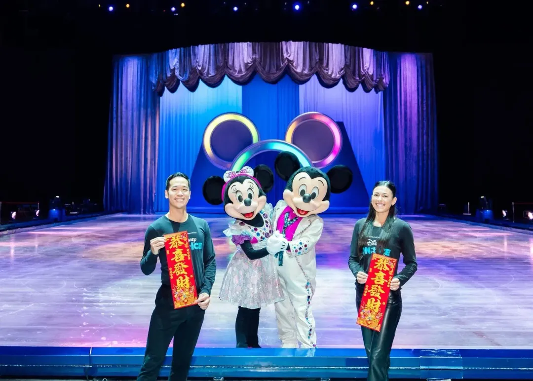 米奇、米妮來拜年。（圖／寬宏藝術提供）