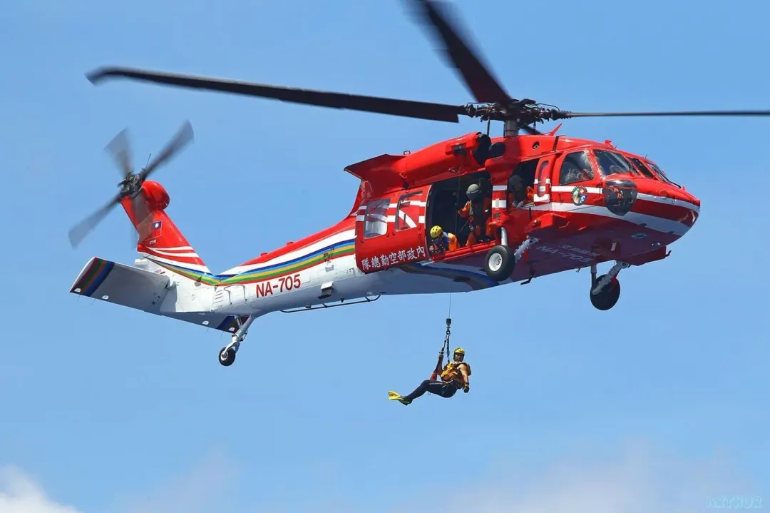 UH-60M直升機。(圖/空勤總隊)