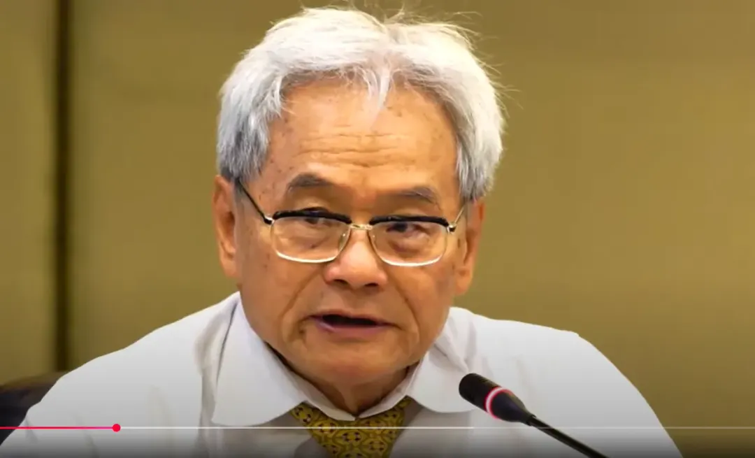 前大法官黃茂榮。（圖／翻攝「新視界-發現新台灣、感動心台灣」YouTube頻道）