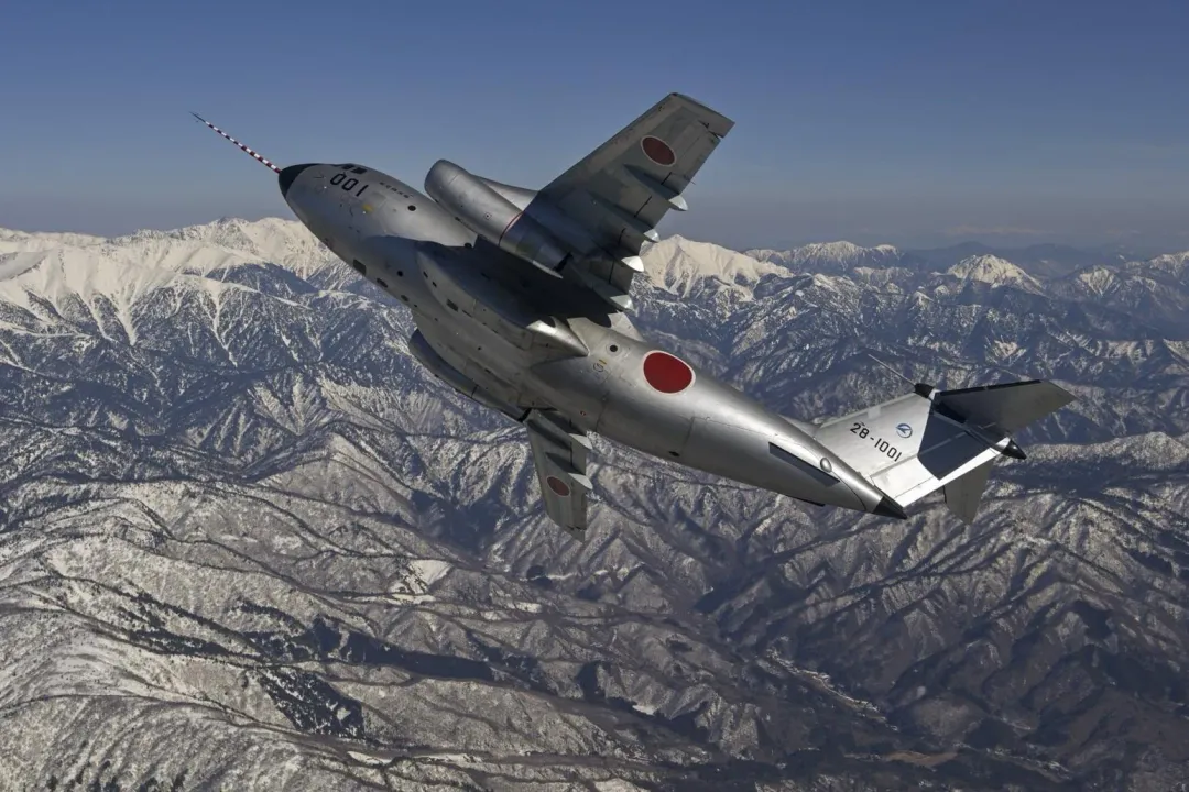 由XC-1原型機改裝的F-1 FTB。(圖/航空自衛隊)