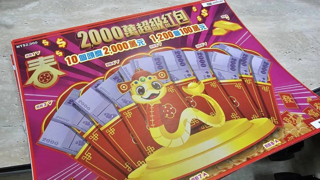 2000萬超級紅包。(示意圖/中天新聞)