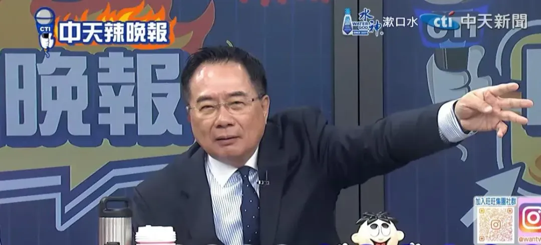 前立委蔡正元。（圖／中天新聞）