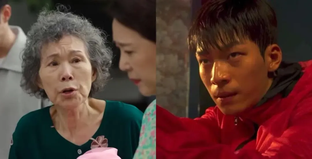 李周實在《魷魚遊戲2》飾演魏化儁(前譯:魏嘏雋)的母親。(圖/翻攝自X、Netflix)