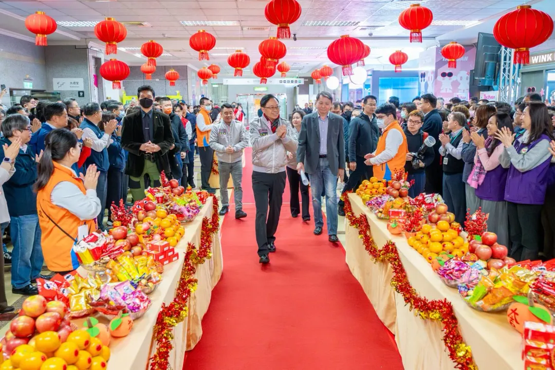 桃園市府團拜。（圖／市府提供）