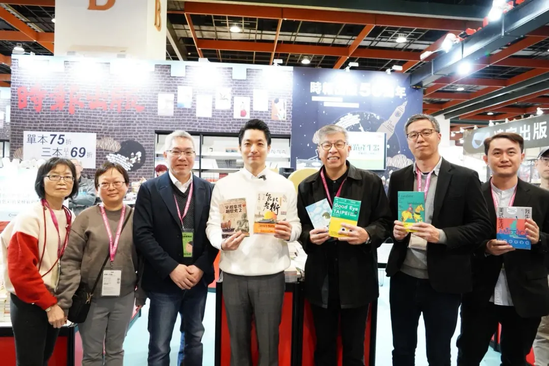 台北市長蔣萬安出席台北國際書展。(圖/台北市政府提供)