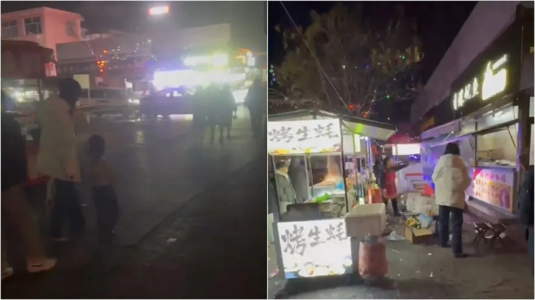 山東一名狠心的母親讓6歲女兒於零下5度的天氣，赤裸上身站在戶外罰站。（圖／翻攝微博）