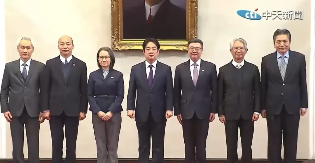 賴清德召集五院共商國是。（圖／中天新聞）