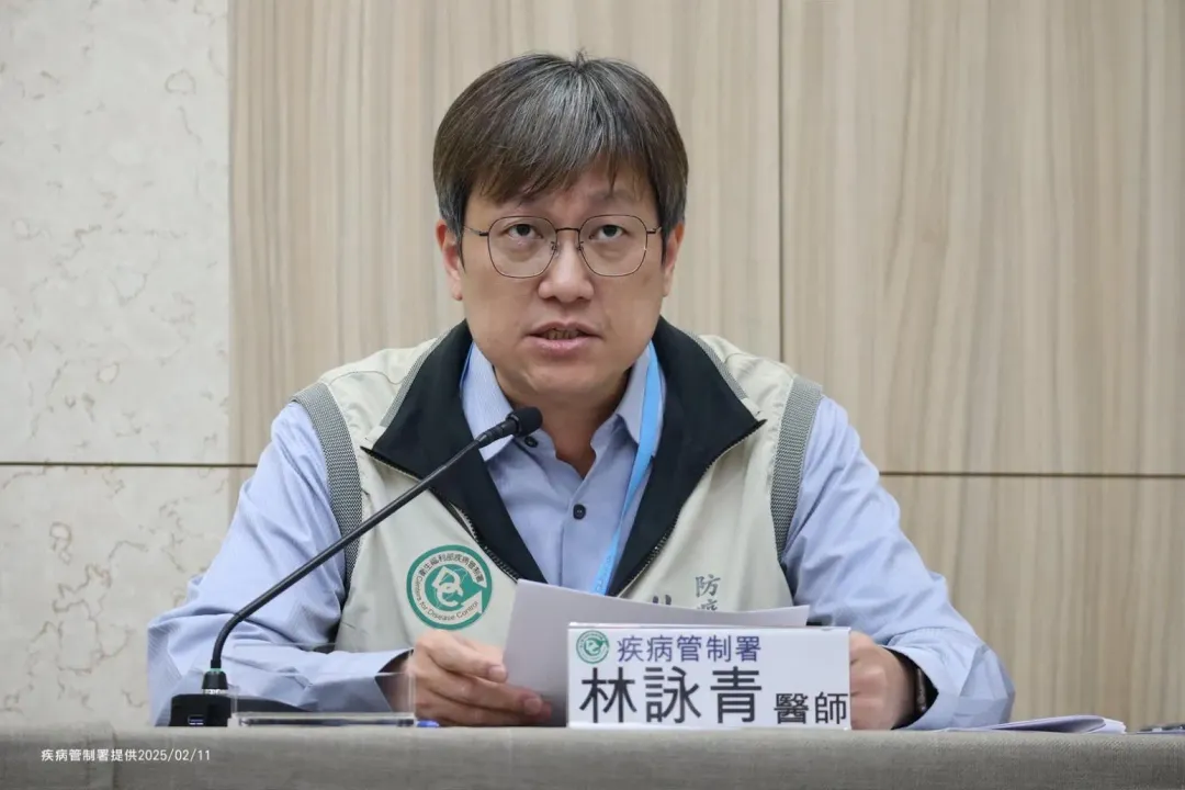 衛福部疾管署防疫醫師林詠青說明，有位不到10歲的南部男童因流感併發重症過世。（圖／衛福部疾管署提供）