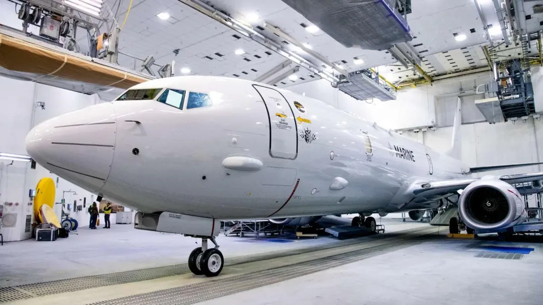 完成機體塗裝的首架德軍P-8A。(圖/波音公司)
