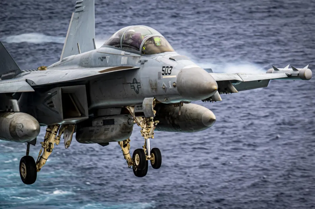 美軍EA-18G「咆哮者」電子作戰機2024年才釀兩死意外。（資料圖／翻攝美國國防部官網）