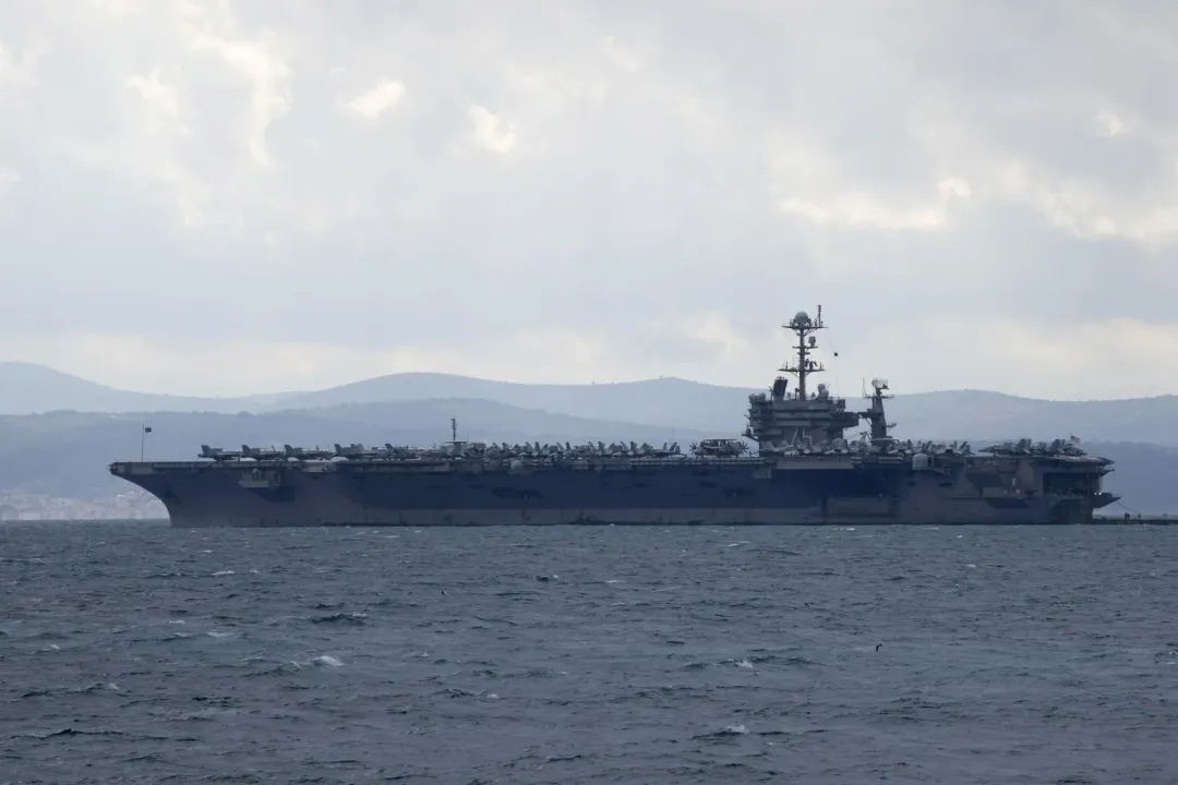 美軍尼米茲級航母杜魯門號(USS Harry S. Truman)。(資料圖/美聯社)