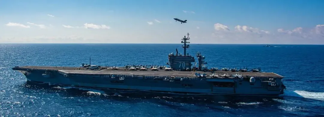美軍核動力航艦卡爾文森號。(圖/美國海軍)