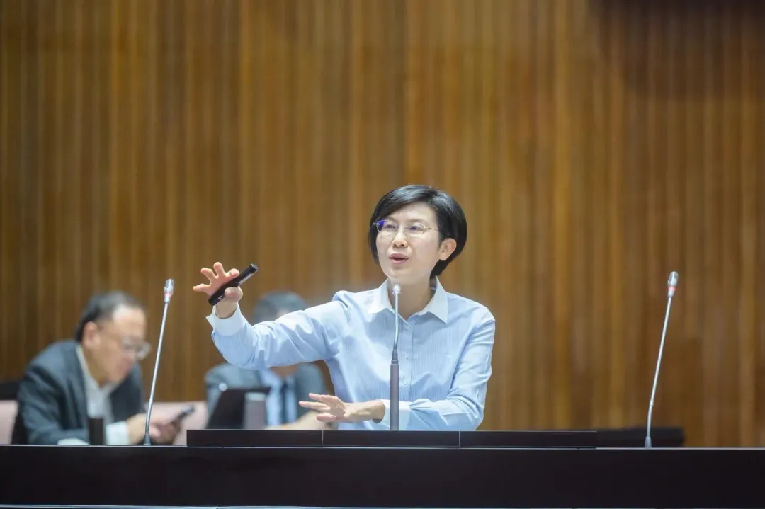 立委林岱樺支持賴清德總統國安會議三項宣示，她並強調，行政部門應迅速落實國安會議結論。（圖／林岱樺服務處提供）