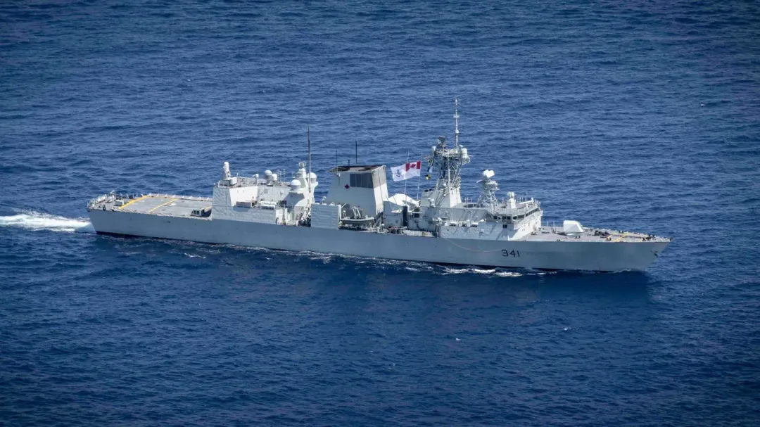 加拿大海軍渥太華號。（資料照／翻攝自FB@HMCSOttawa）