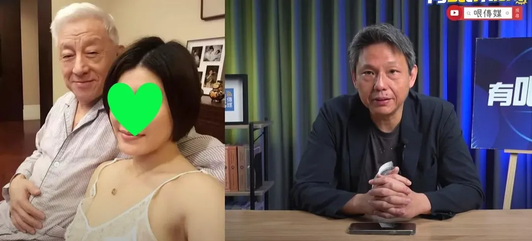 謝寒冰公布曹興誠與小三照片遭提告獲不起訴定讞，曹興誠提出自訴又被北院駁回聲請，並裁定不得抗告。（圖／謝寒冰直播）