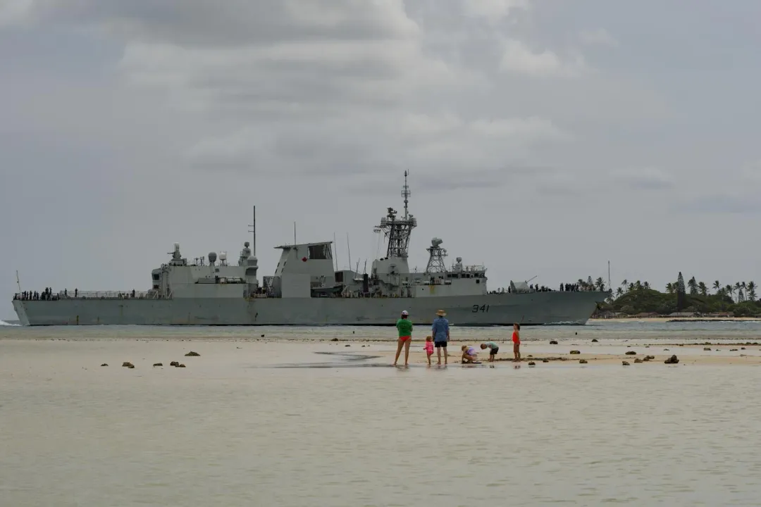 加拿大海軍渥太華號。(圖/美國海軍)