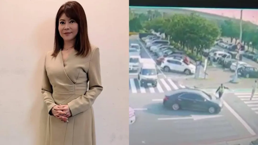 政論節目主持人錢怡君不滿休息站內被開罰，17日發文抱怨國道警「衝業績」。（組圖／翻攝自錢子的大白話臉書粉專、翻攝畫面）