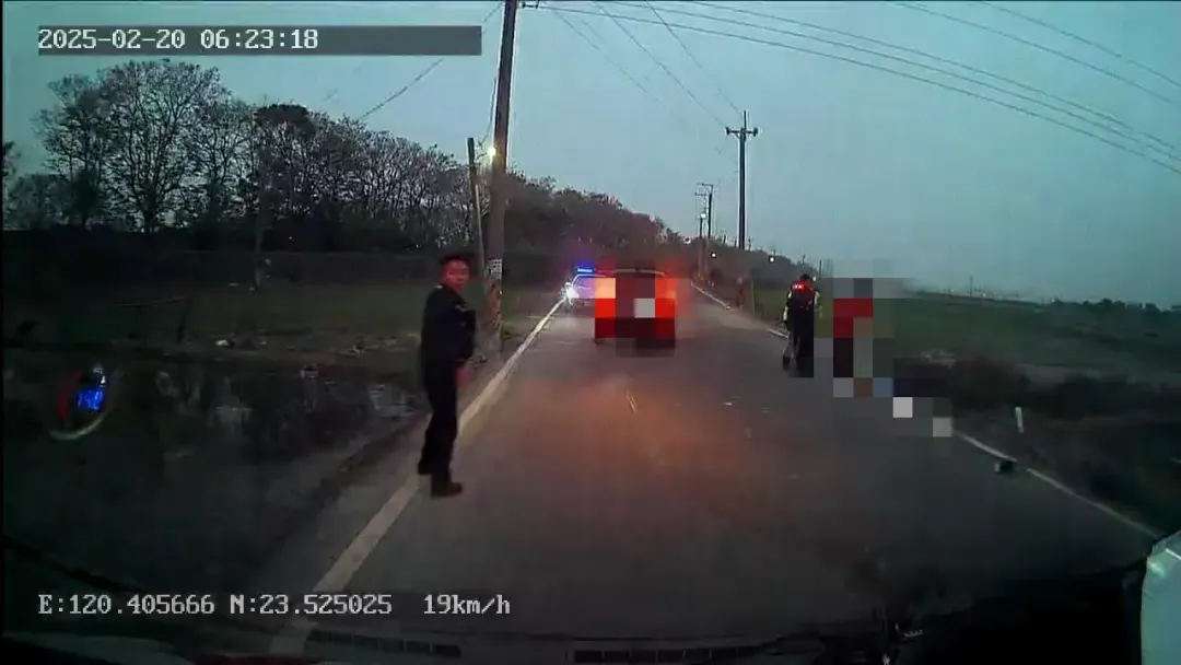 嘉義縣民雄鄉死亡車禍。（圖／翻攝畫面）