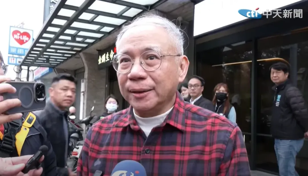 柯文哲親弟柯宇謙。(圖/中天新聞)
