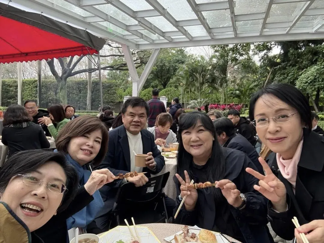 林岱樺出席賴清德總統的烤肉趴。（圖／取自林岱樺臉書）