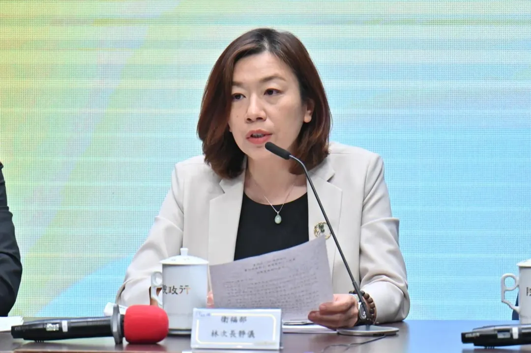 衛福部次長林靜儀。(圖取自林靜儀臉書)