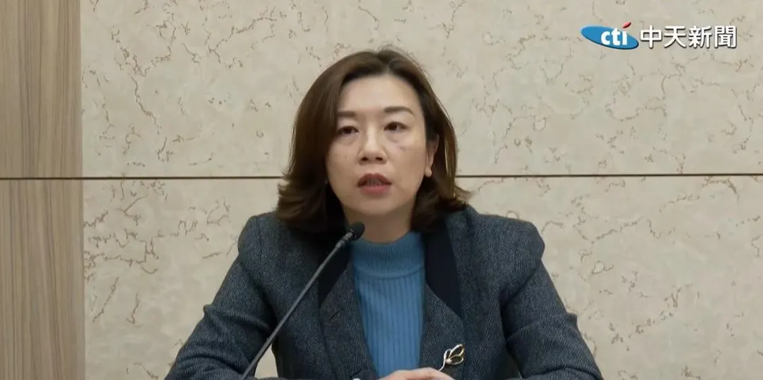衛福部次長林靜儀。（圖／中天新聞）