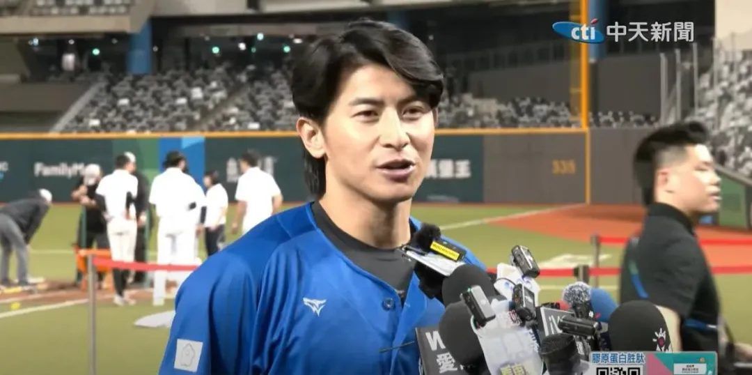 台灣棒球明星陳傑憲。（圖/翻攝中天新聞）