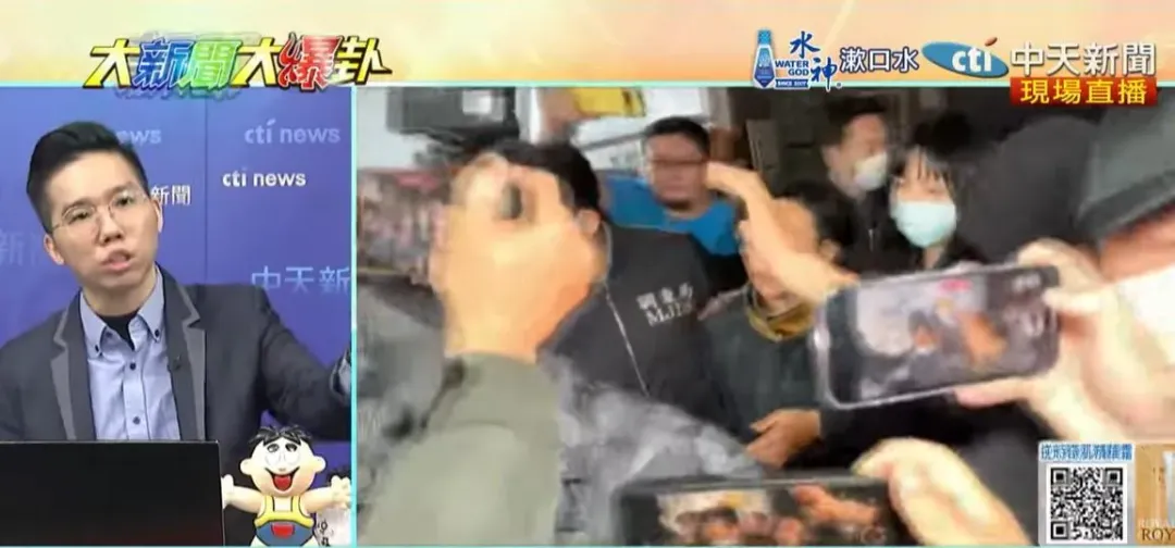 歷史哥李易修在中天大新聞大爆卦節目透露林岱樺案3年前就在查了，但有神秘之力按暫停。（圖／中天新聞）