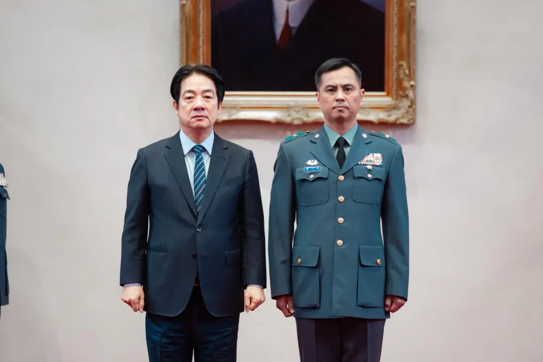 排灣族少將萬先坤。(圖/總統府)