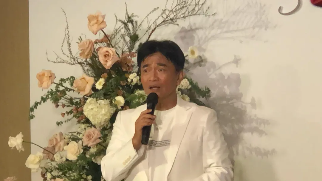 吳宗憲27日出席陳志強與曾智希的婚禮。（圖／記者郭竹倩 攝）