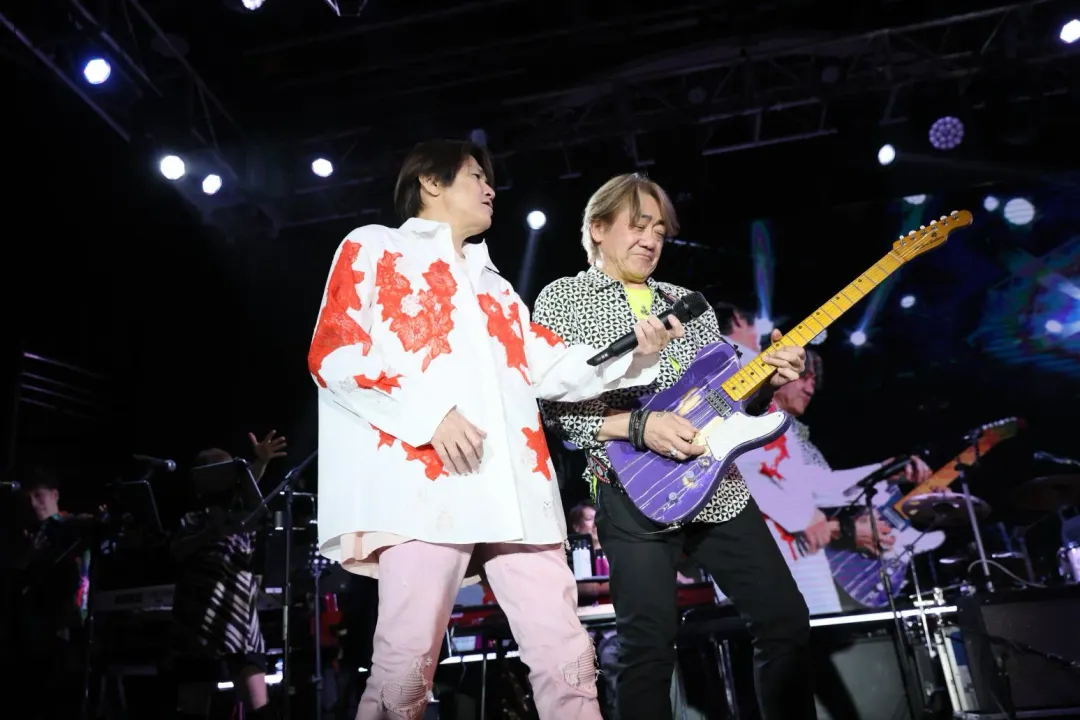 近藤真彥(左)、野村義男首次在台灣開唱。(圖/重星音樂娛樂 提供)
