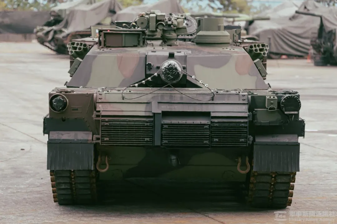 我向美採購首批M1A2T戰車已於去年抵台。(圖/軍聞社)