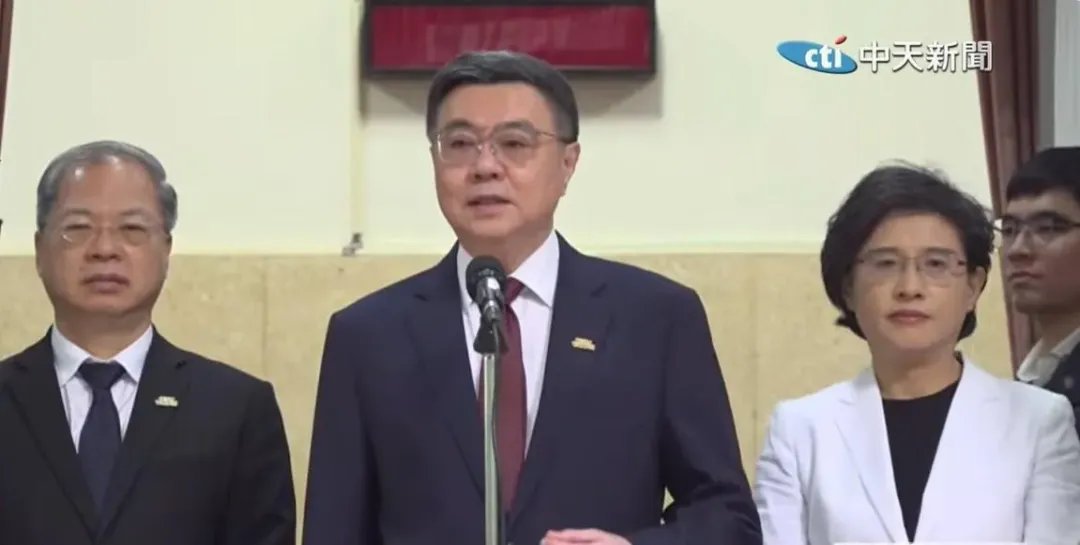 國民黨團因台積電擴大赴美投資,邀請行政院長卓榮泰進行專案報告。(圖/中天新聞)