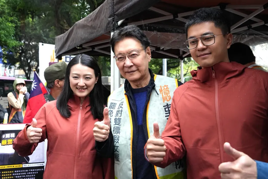 劉思吟也強調現在正是在野團結的大好時刻。(圖/中天新聞)