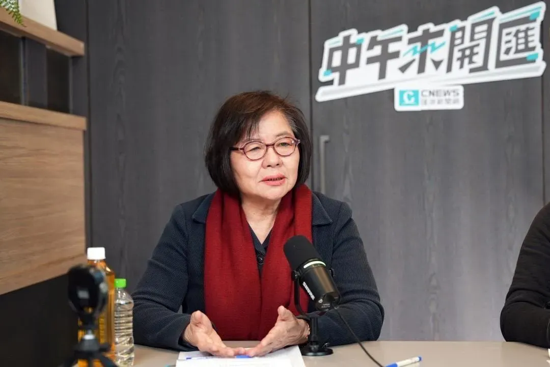 國民黨台北市黨部主委黃呂錦茹。。(圖/中午來開匯節目提供)