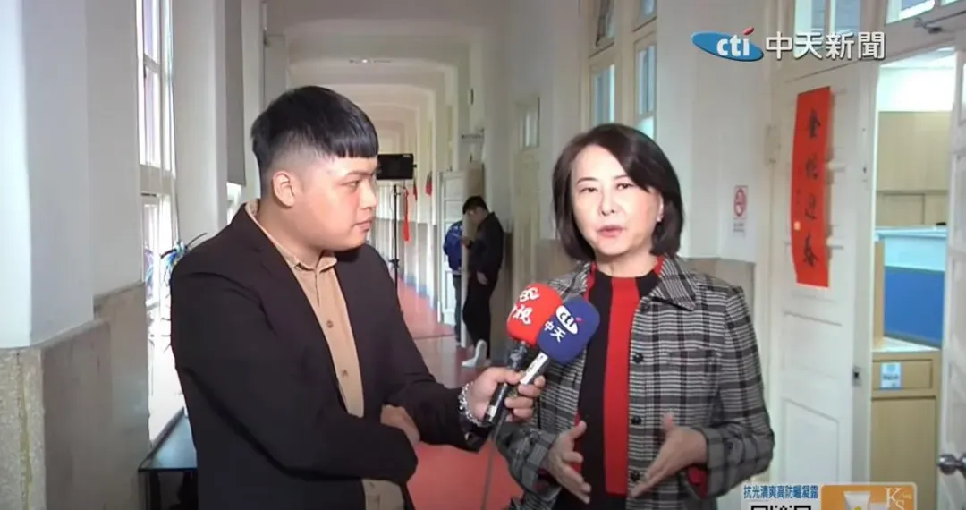 國民黨立院黨團書記長王鴻薇。（圖／中天新聞）