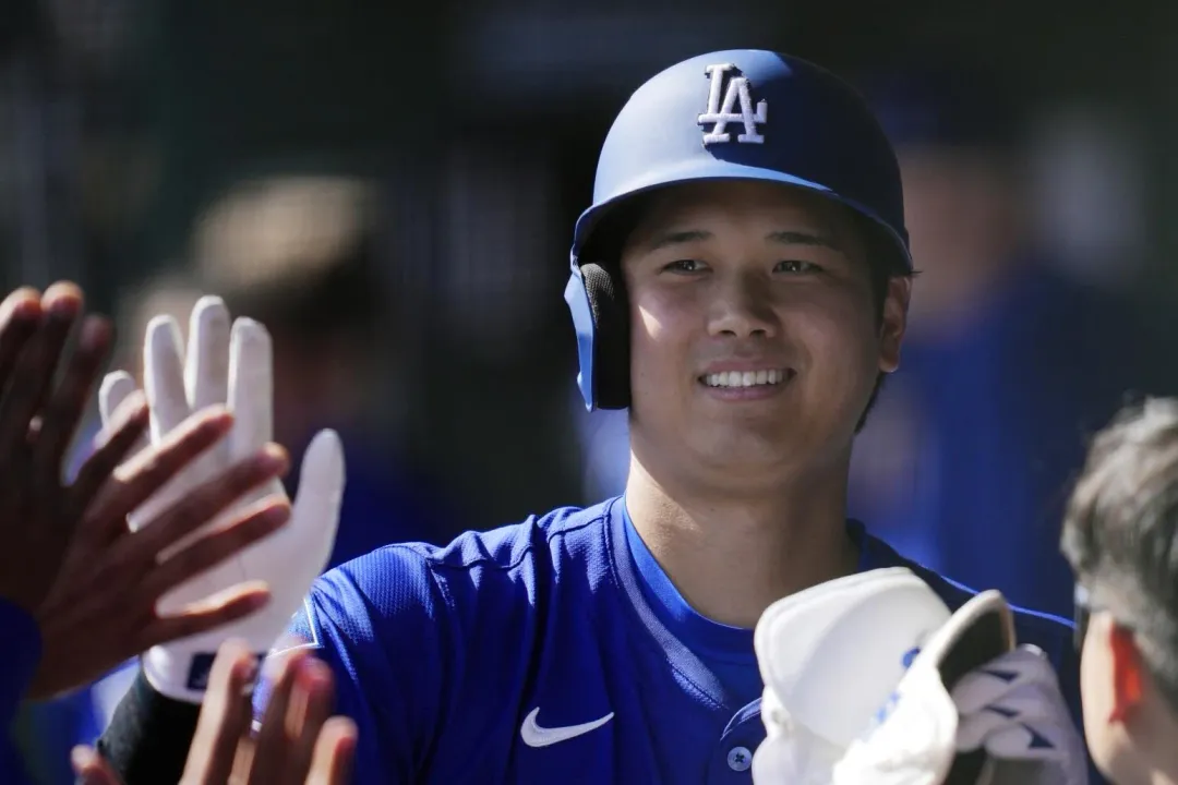 大谷打擊近況火熱。（圖／美聯社）