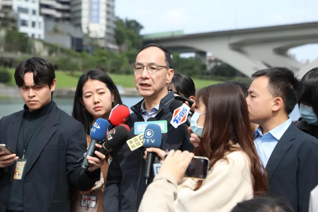國民黨主席朱立倫。(圖／國民黨提供)